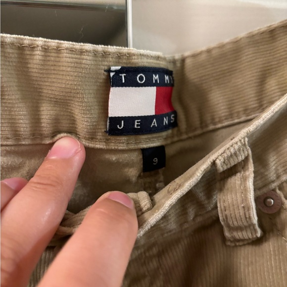 90s Tommy Hilfiger Cord Midi Skirt - Picture 3 of 4